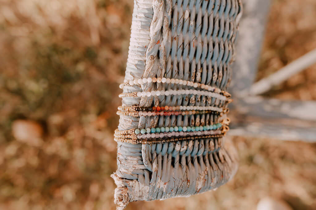 dainty gemstone bracelets