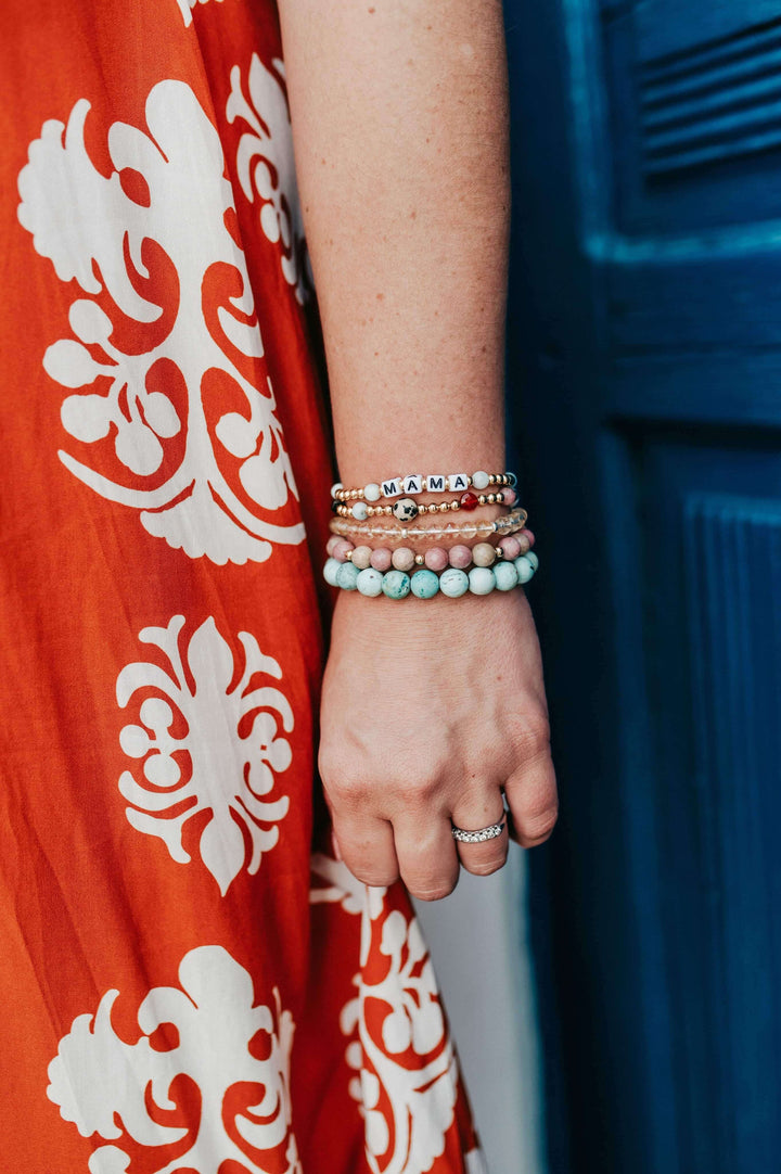 Natural Gemstone Beaded Stacking Bracelets