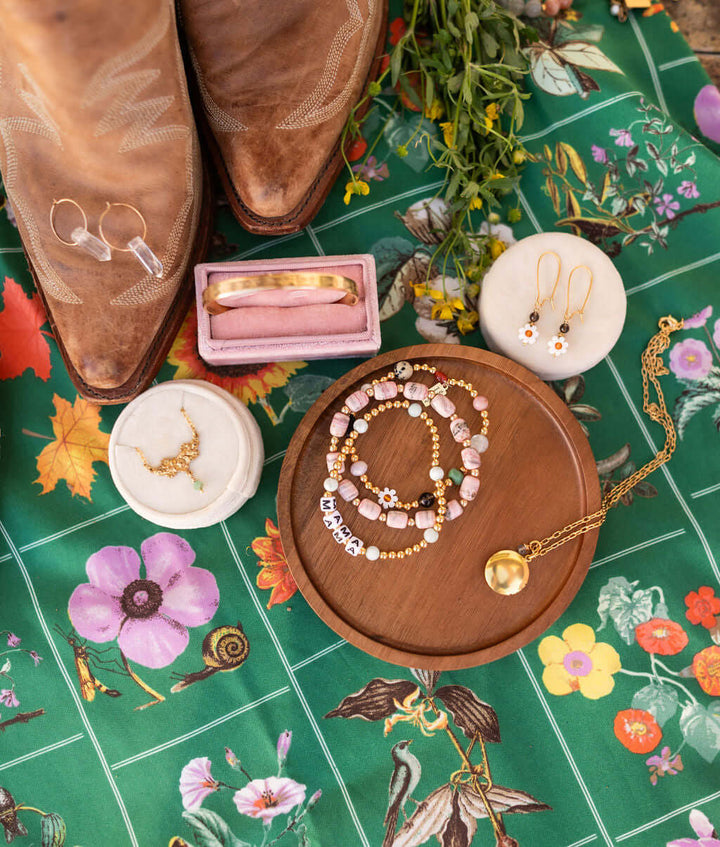 Steadfast | Quatrefoil & Pearl Earrings