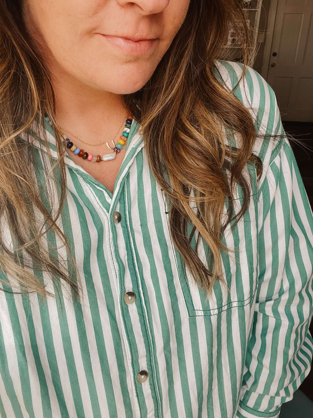 Finding Joy | Rainbow Beaded Gemstone Necklace