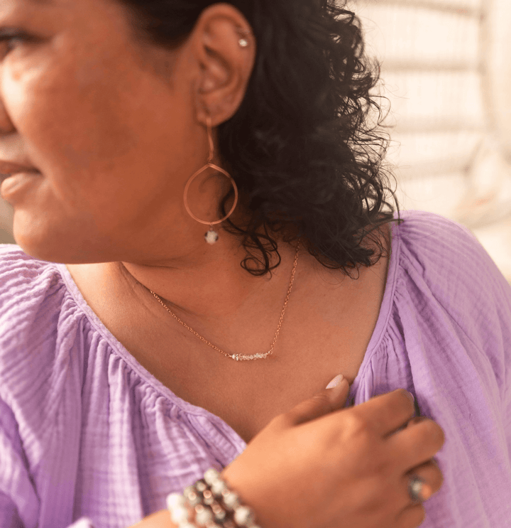 Brighter Days | Herkimer Diamond Necklace