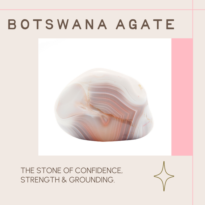 Botswana Agate |  Mini Gemstone Bracelet