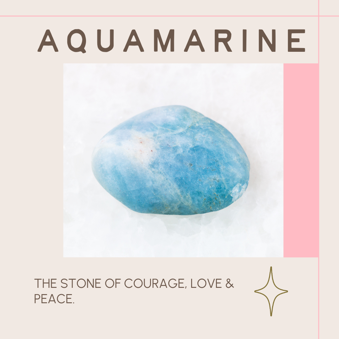 Aquamarine |  Mini Gemstone Bracelet