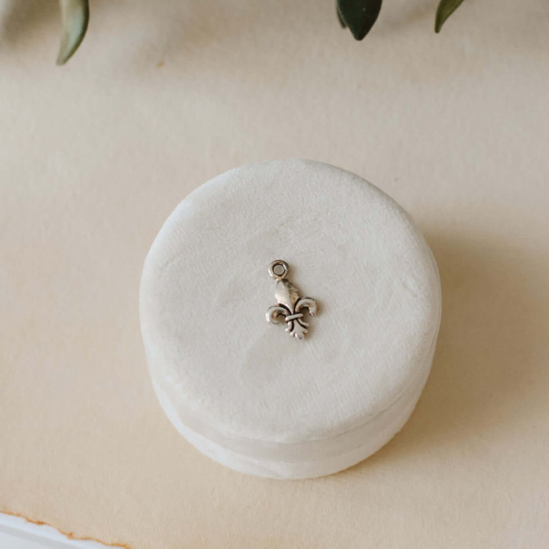 Silver Fleur de Lis Charm