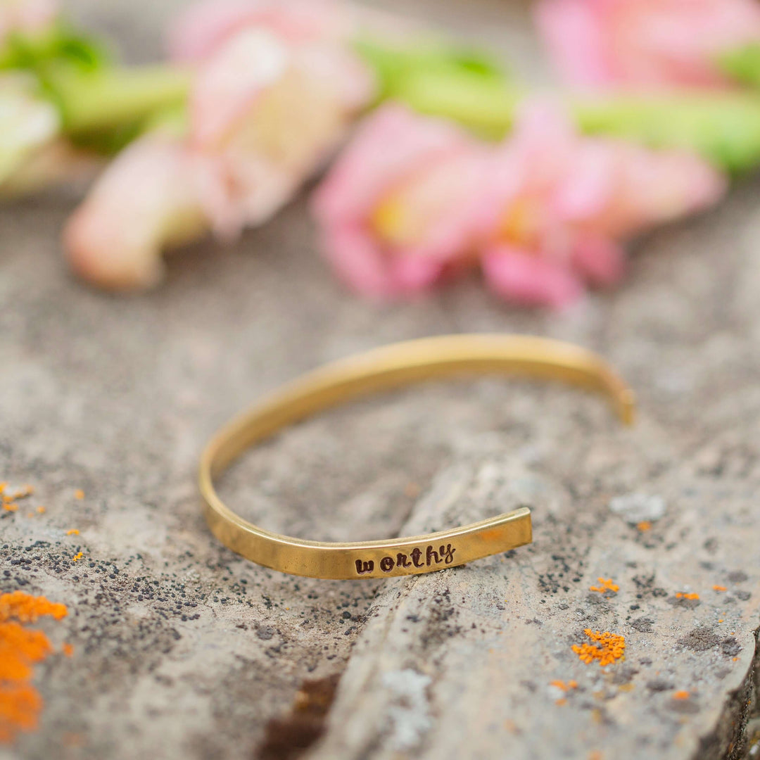 MINI GOLDIE | Custom Gold Cuff Bracelet