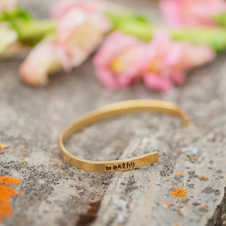 MINI GOLDIE | Custom Gold Cuff Bracelet