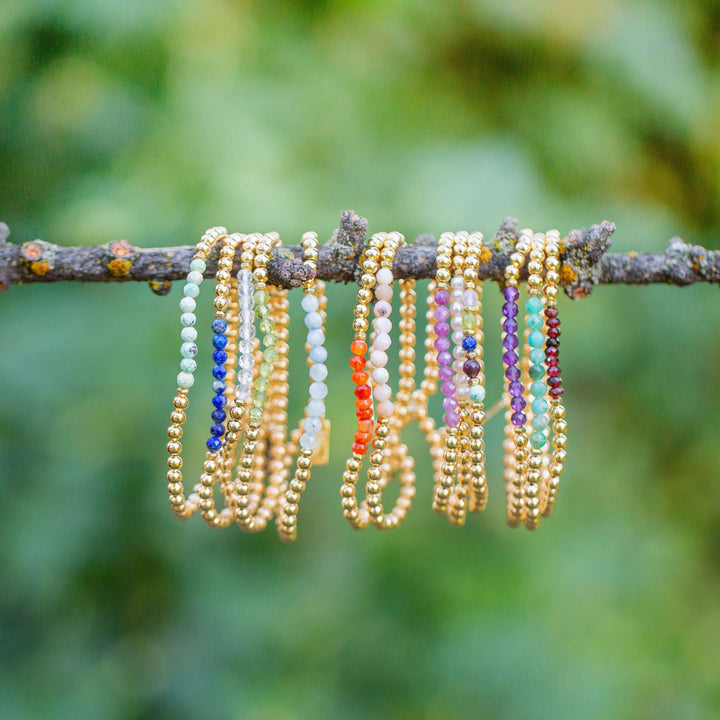 GERTIE | Gold Birthstone Bracelet