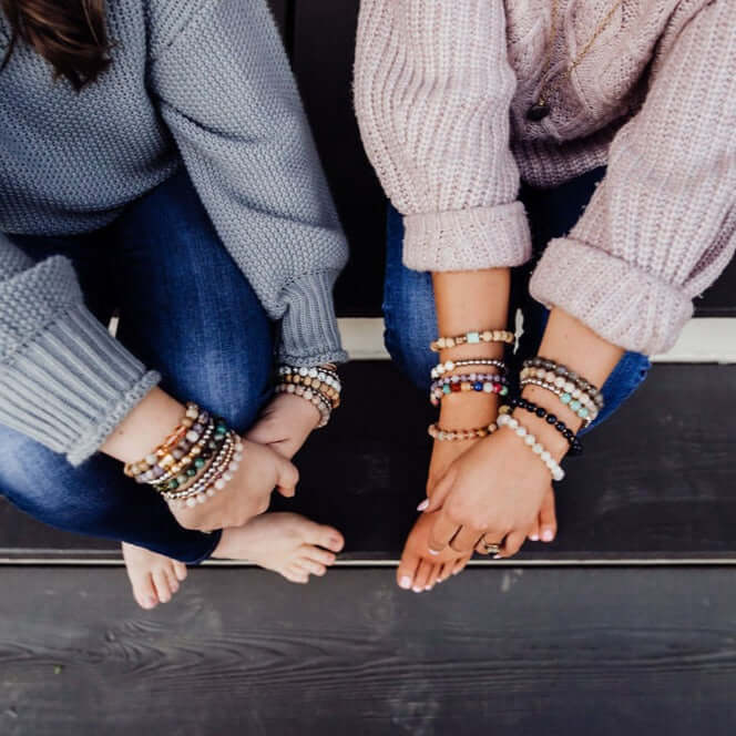 Handmade gemstone bracelets