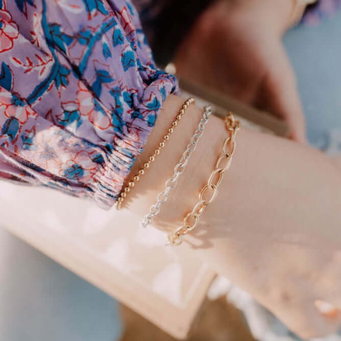 dainty chain bracelets