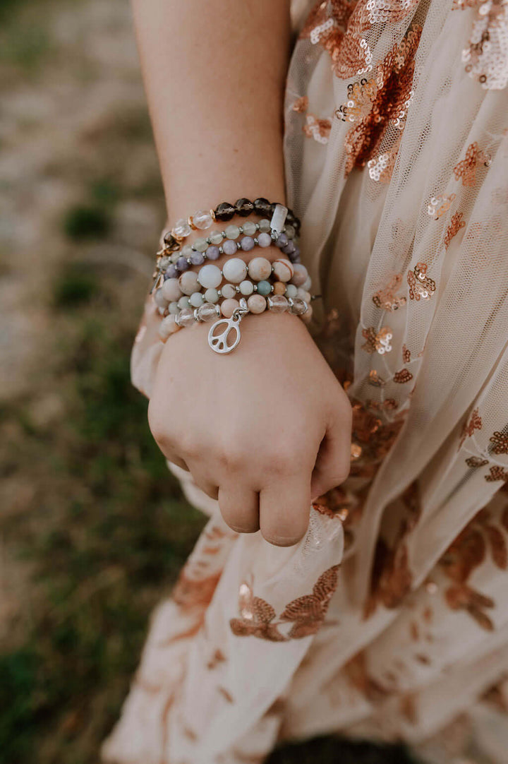 horse feathers beaded gemstone jewelry