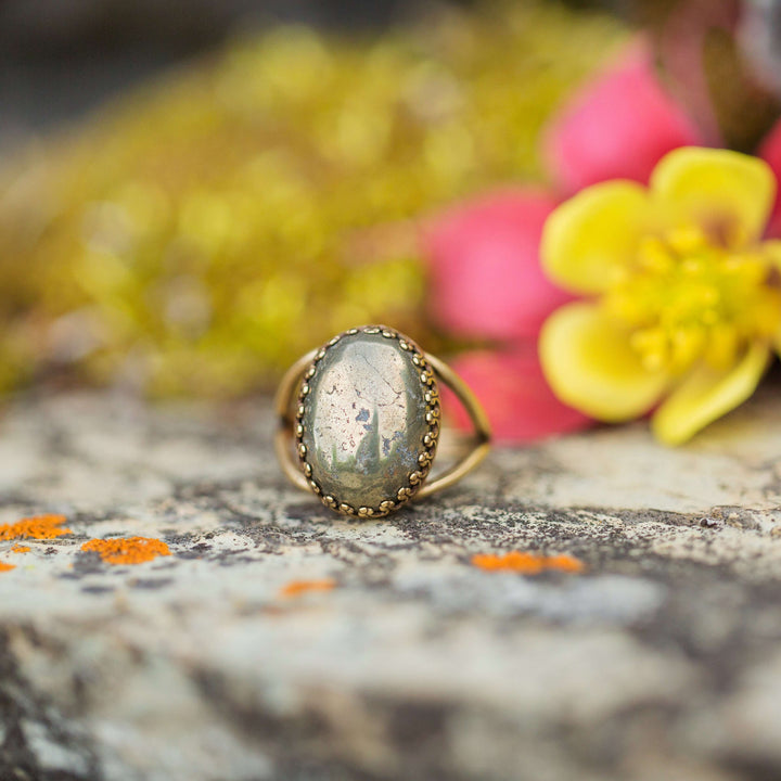 PYRITE | Gemstone Statement Ring