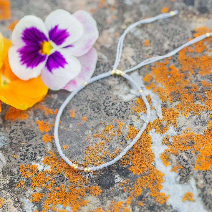 The Little Things | Adjustable Gemstone Cord Bracelet