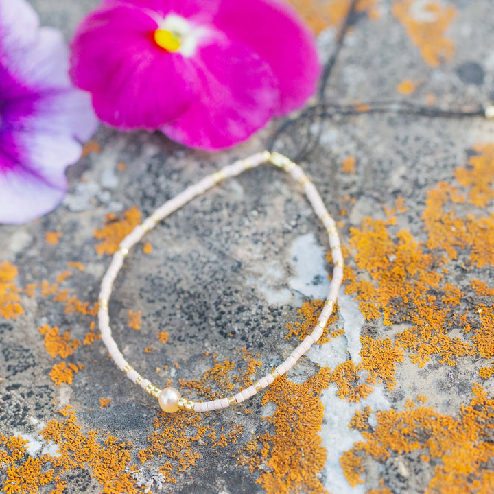 The Little Things | Adjustable Gemstone Cord Bracelet