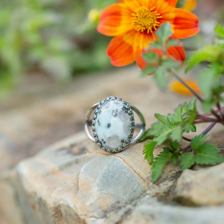 KIWI JASPER | Gemstone Statement Ring