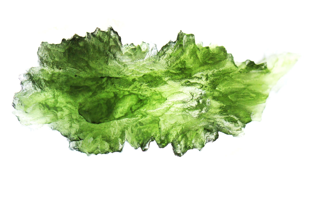 Exploring Gemstone Meaning: Moldavite for Luck + Courage + Transformation