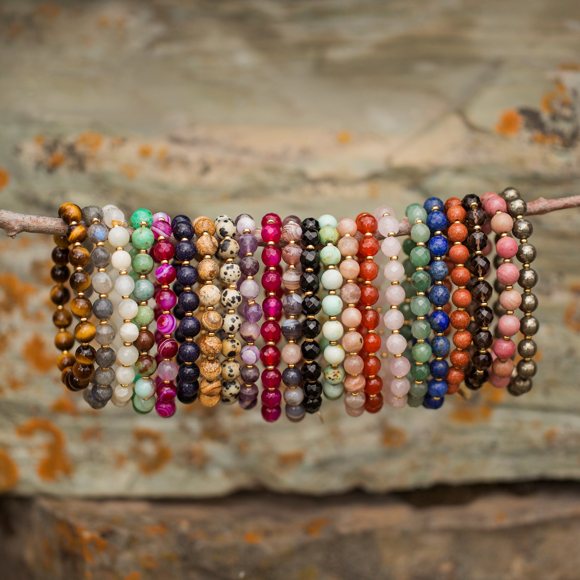 meaningful gemstone bracelets
