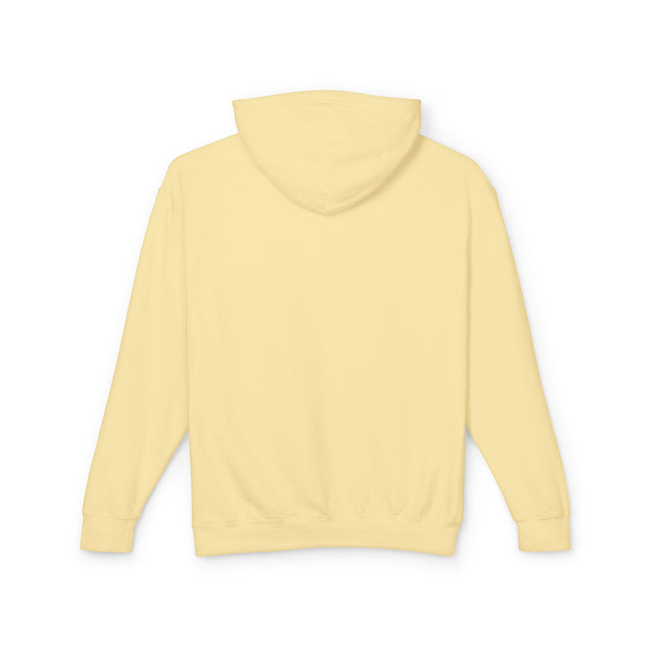 Butter Yellow Hoodie – Desert Moon Horse & Crescent Sweatshirt | Unisex Lightweight Hoodie with Western Desert Design