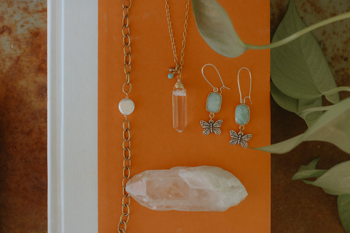 Clear Skies | Clear Quartz Point Necklace