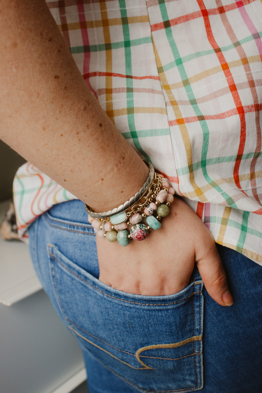 Easy Like Sunday | Gemstone Chain Bracelet