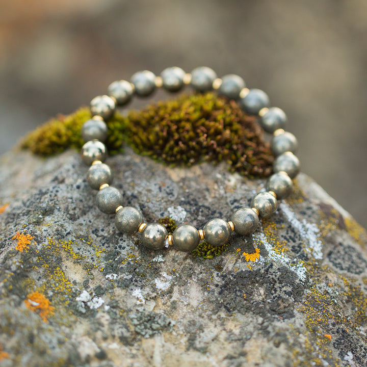 PYRITE | Meaningful Gemstone Bracelet