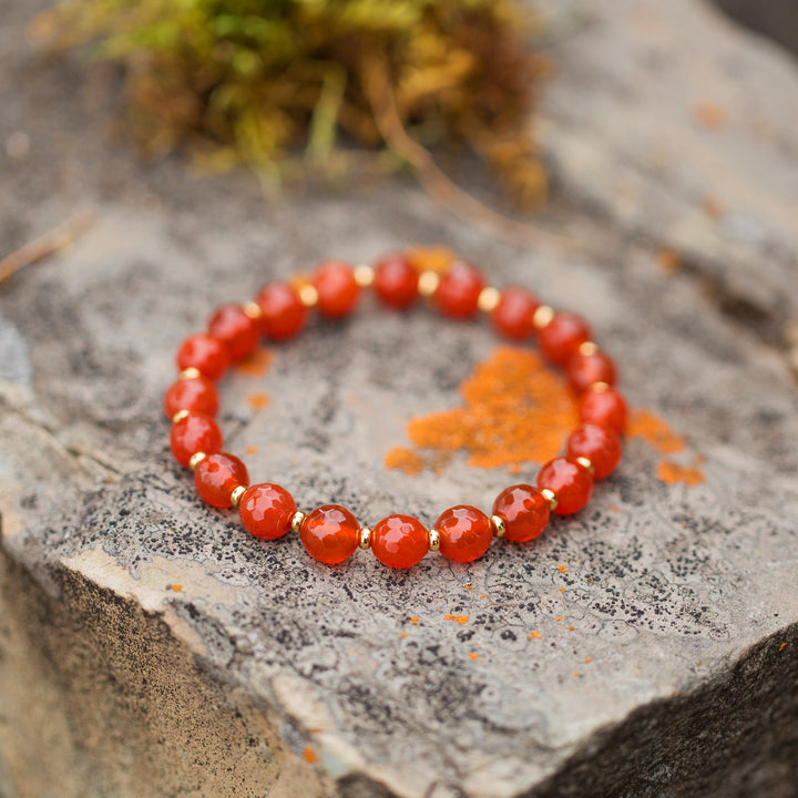 Carnelian | Meaningful Gemstone Bracelet