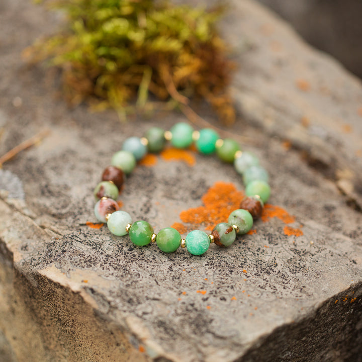 CHRYSOPRASE | Meaningful Gemstone Bracelet