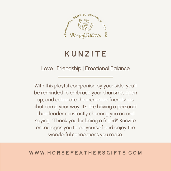 Kunzite | Meaningful Gemstone Bracelet