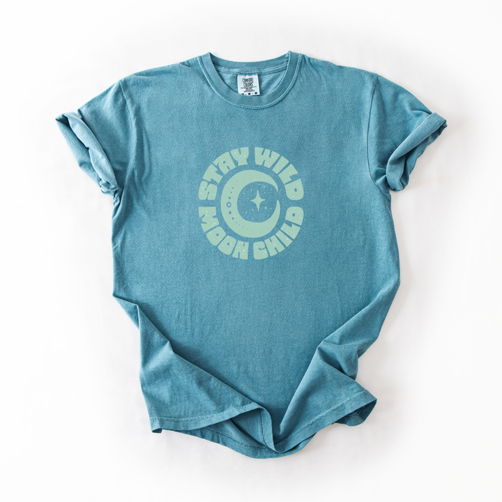 Stay Wild Moon Child | Garment-Dyed Tee