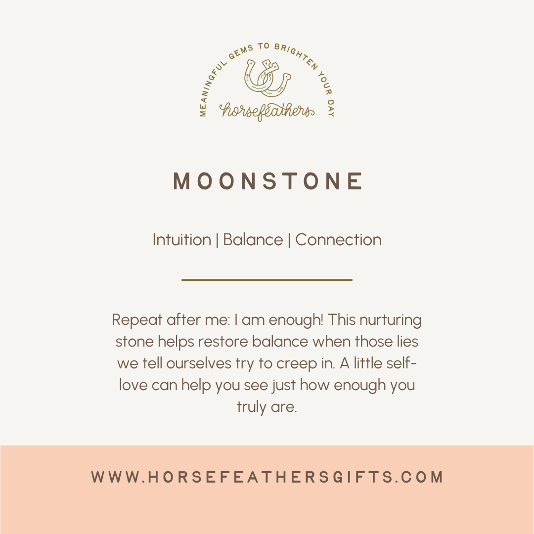 MOONSTONE | Meaningful Gemstone Bracelet