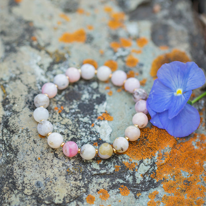 PINK OPAL | Meaningful Gemstone Bracelet