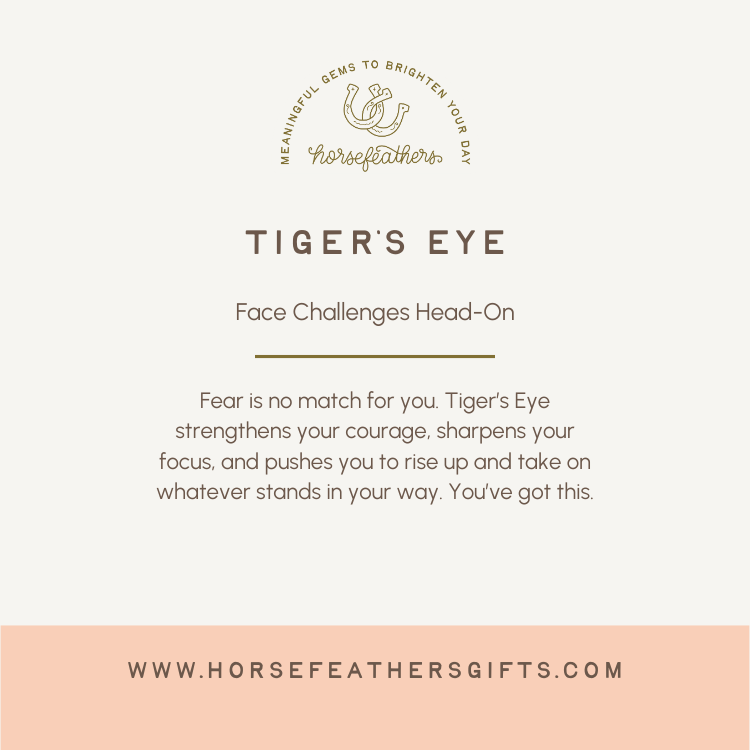 TIGER'S EYE | Meaningful Gemstone Bracelet