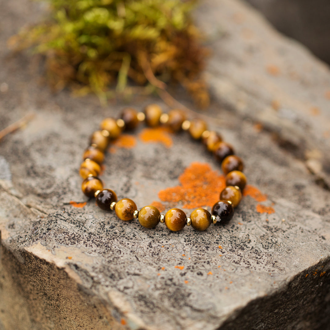 TIGER'S EYE | Meaningful Gemstone Bracelet