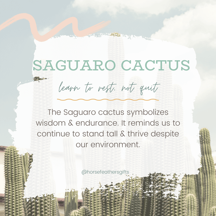 Saguaro Cactus | Lightweight Mixed Metal Earrings
