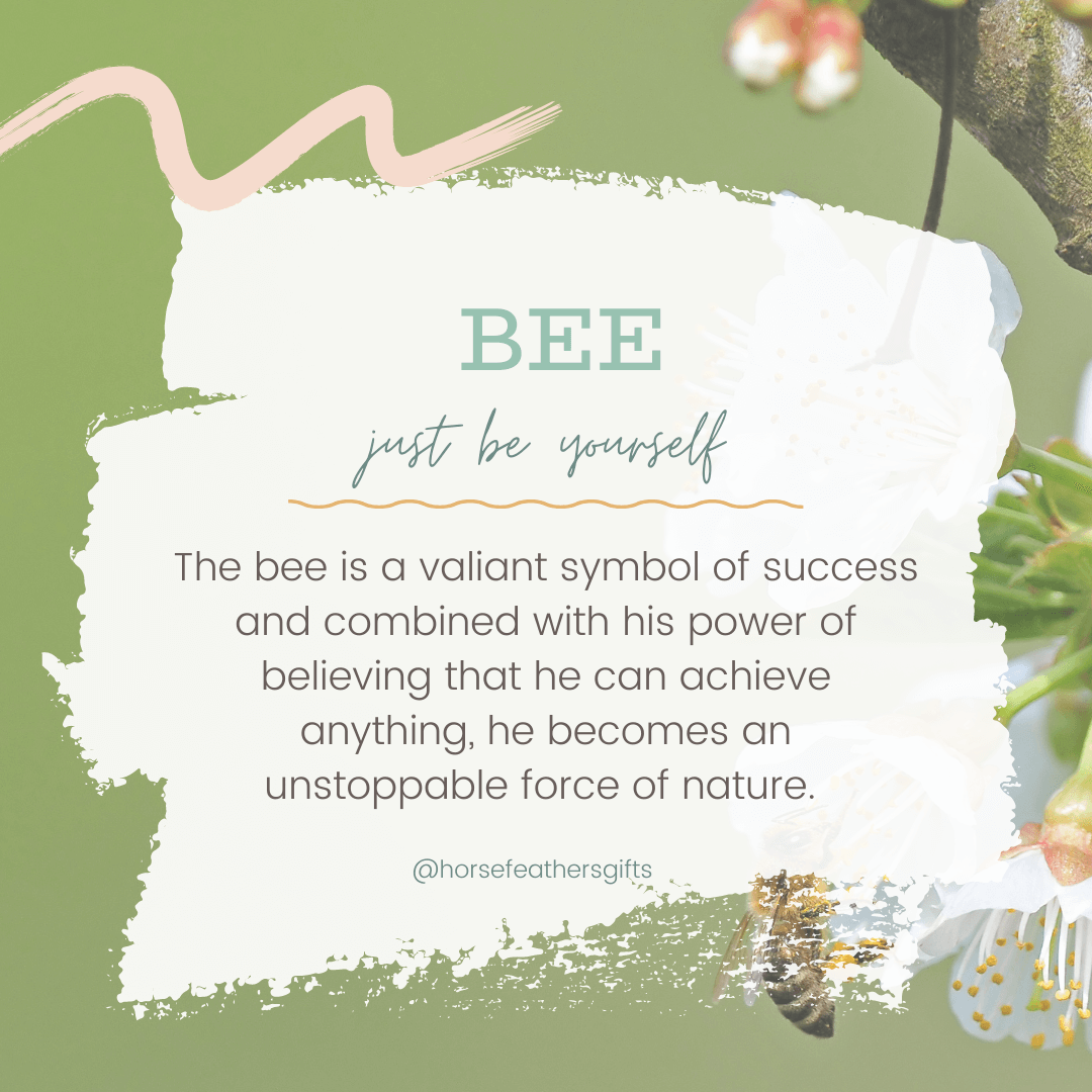 bee charm meaning