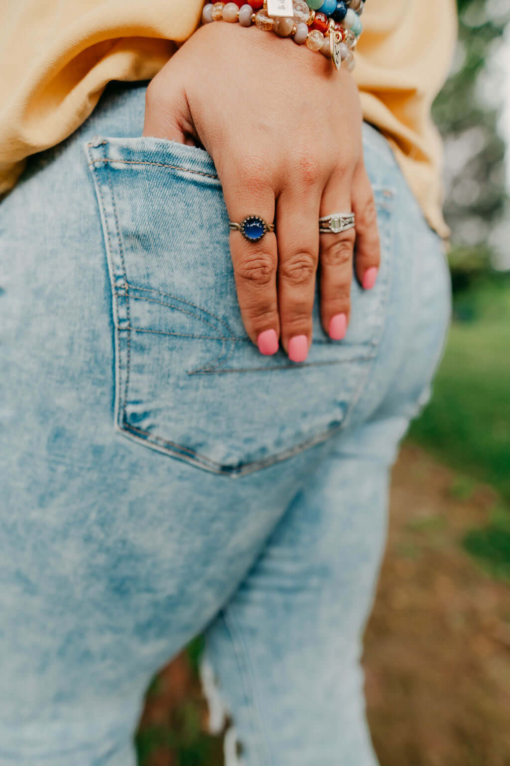 SMALL VINTAGE SILVER | Mood Ring