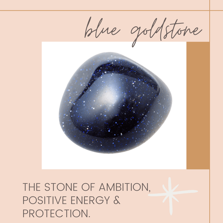 blue goldstone gemstone meaning 