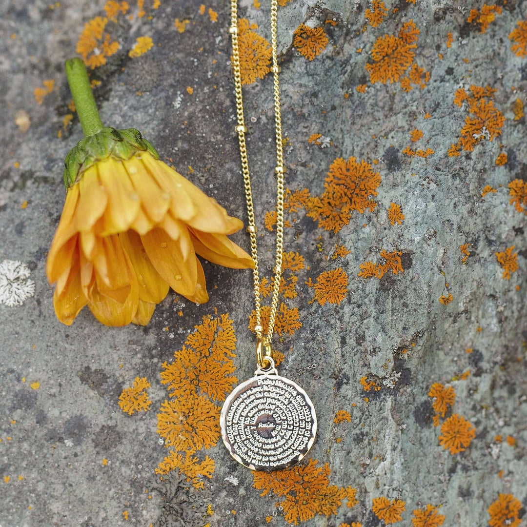 SPANISH PRAYER | Gold Coin Necklace