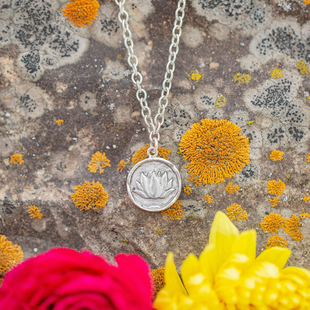 LOTUS | Silver Statement Necklace