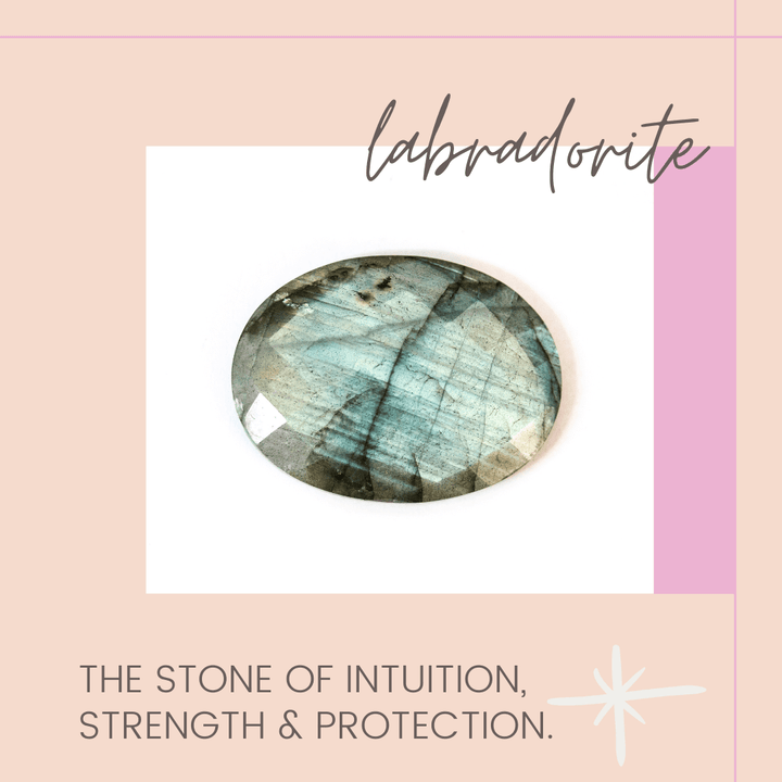 LABRADORITE | Chunky Meaningful Gemstone Bracelet