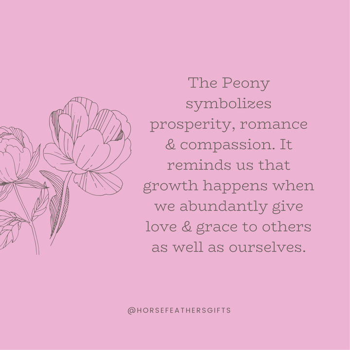 peony flower meaning 