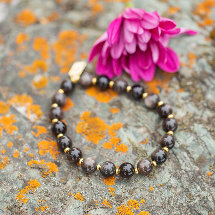 Silver Obsidian | Meaningful Gemstone Bracelet