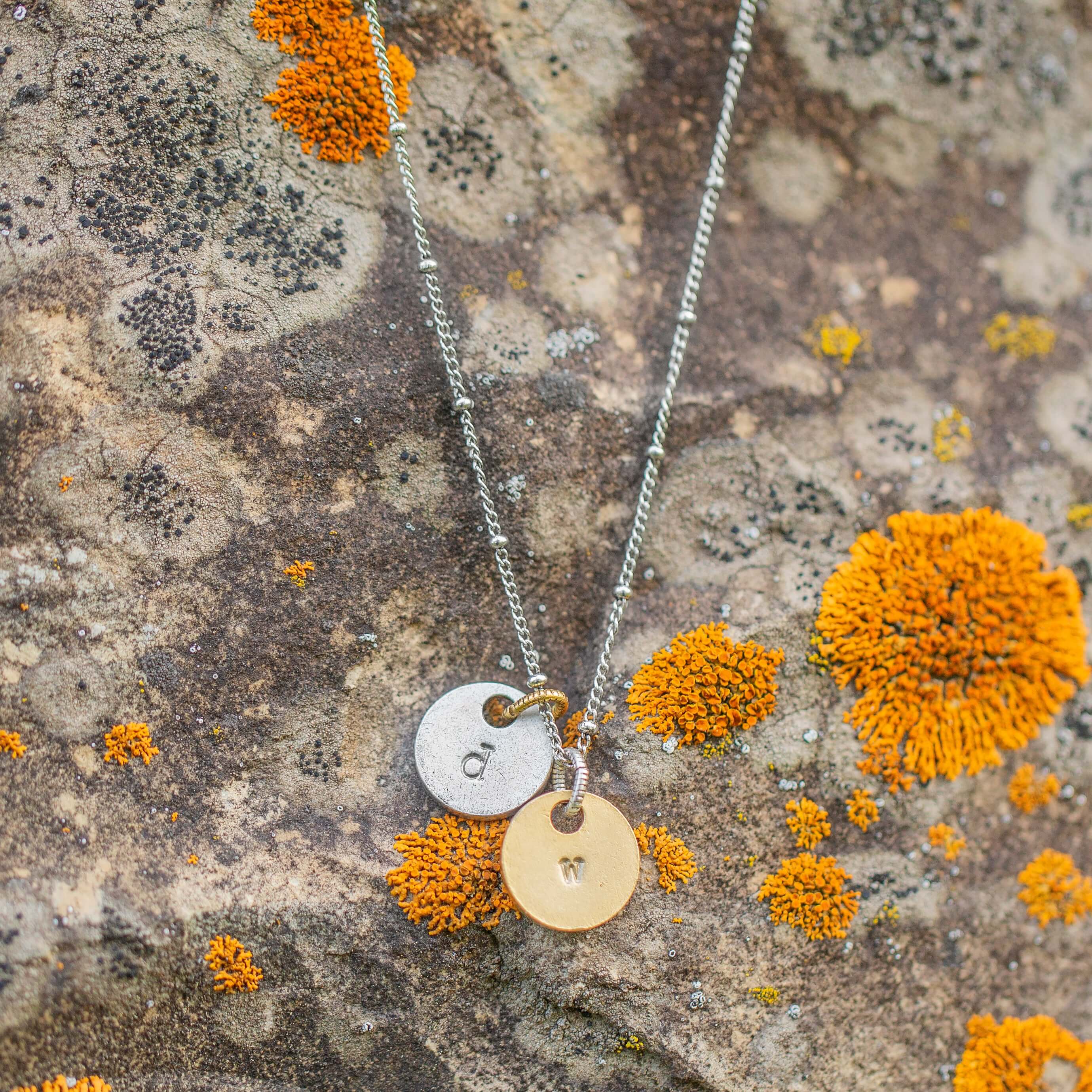 Tiny Initial Necklace | Beau & Stella
